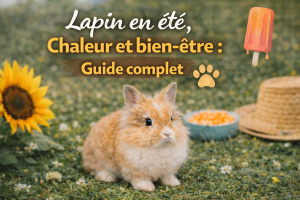 Lapin en été : Guide chaleur et bien-être