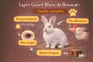Lapin Géant Blanc de Bouscat : Guide complet