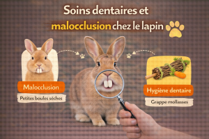 Soins dentaires et malocclusion chez le lapin