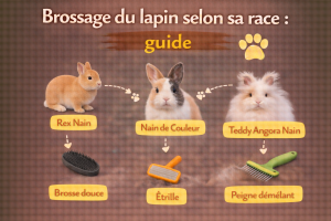 Brossage du lapin selon sa race : guide